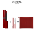 L'oréal paris-infaillible Liquide resistance - rouge à lèvres 520 BERRY BORDEAUX - Mini mascara + Trousse OFFERTES