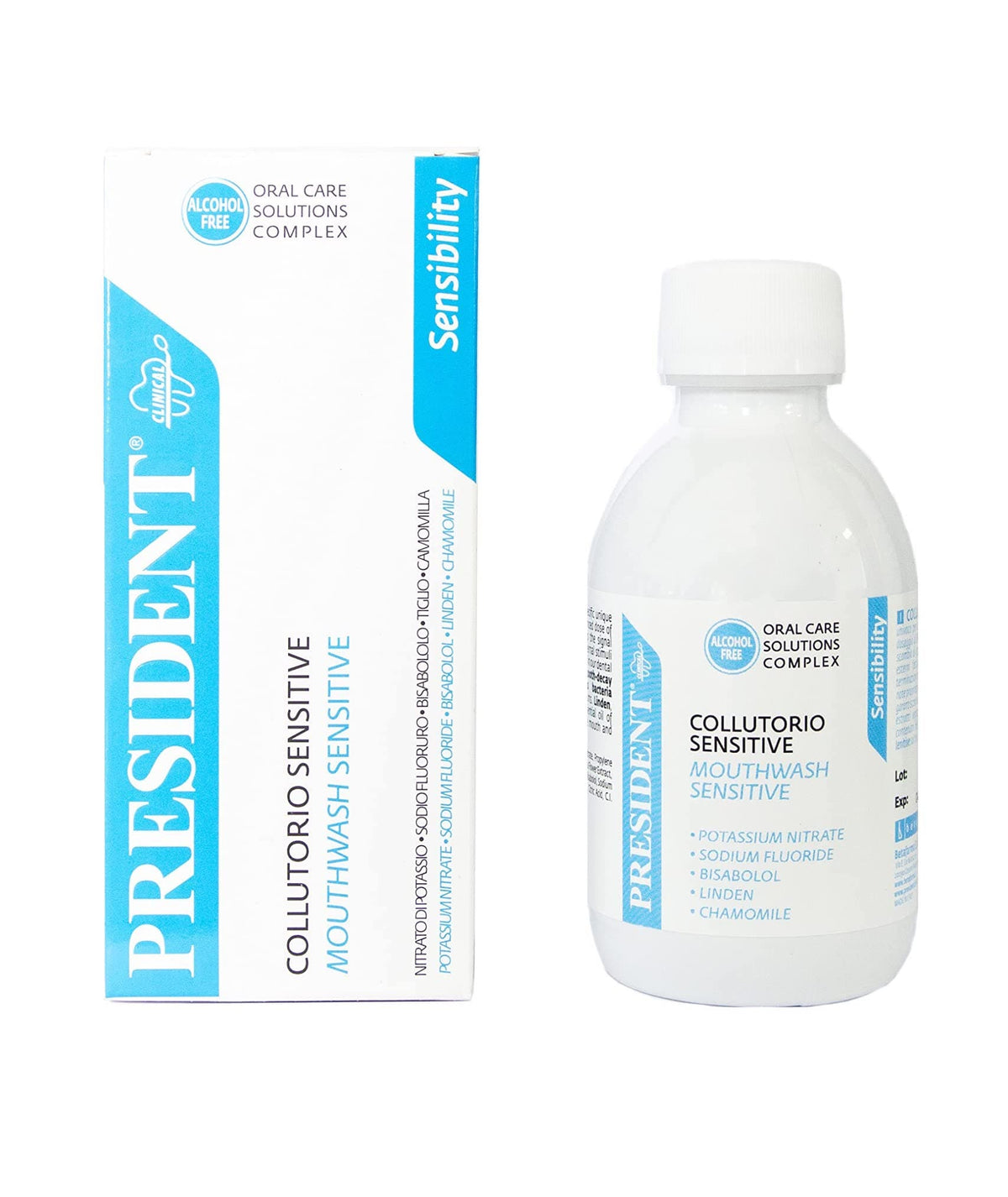 President Bain De Bouche Sensitive 200 ml