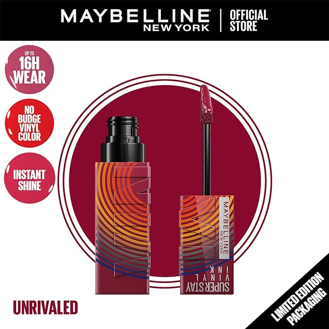 Maybelline Super Stay Vinyl Ink Liquid Lip Color Ltd Edition Music Col