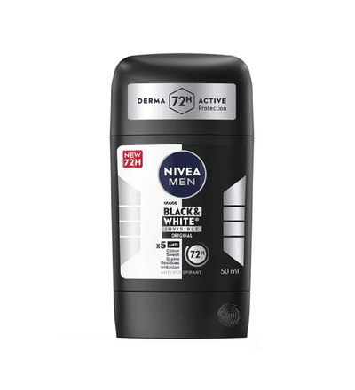 Nivea Men Deodorant Stick Black & White Original 72H 50Ml