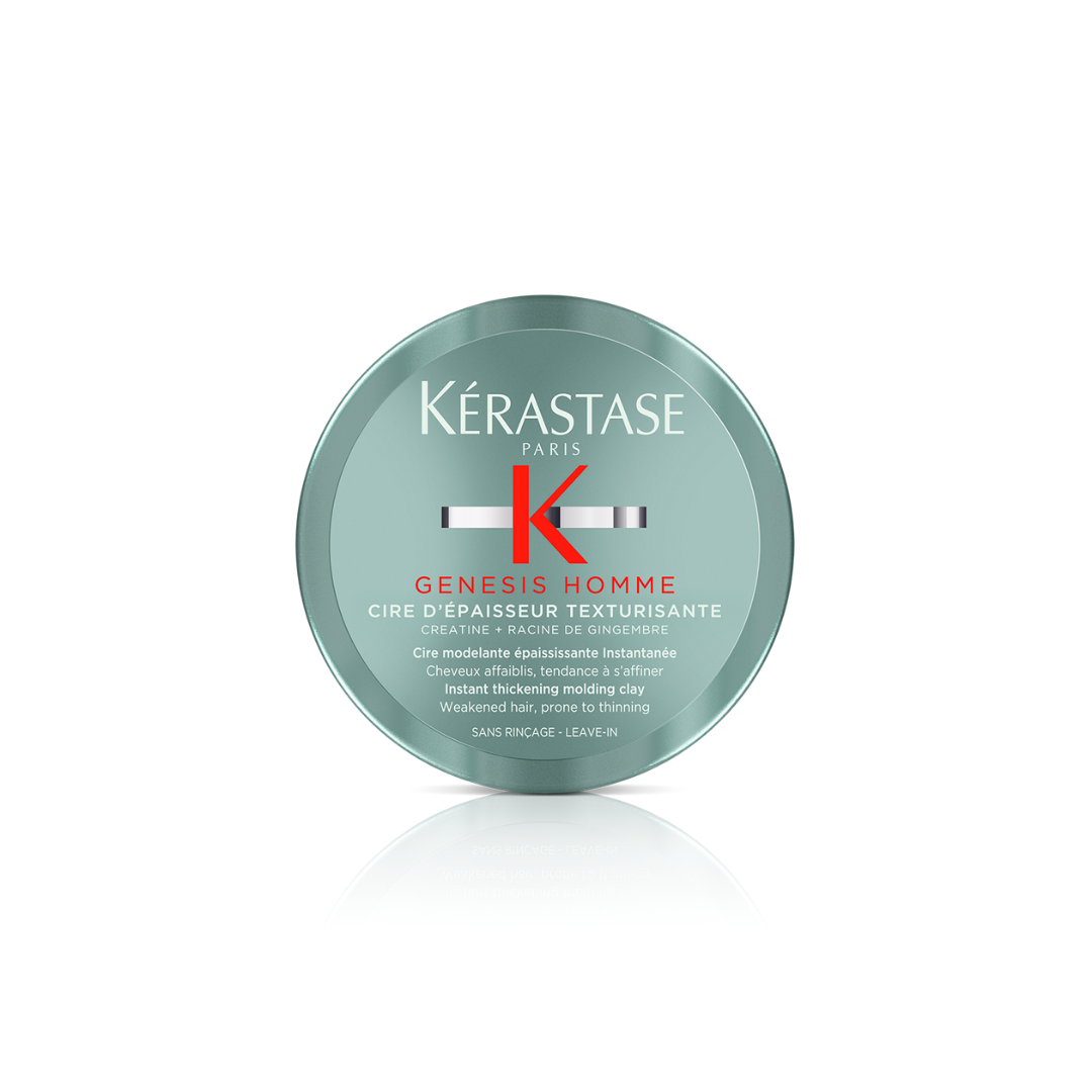 Kérastase Genesis Homme Cire d’Épaisseur Texturisante 75ml – Cire Coiffante Épaississante