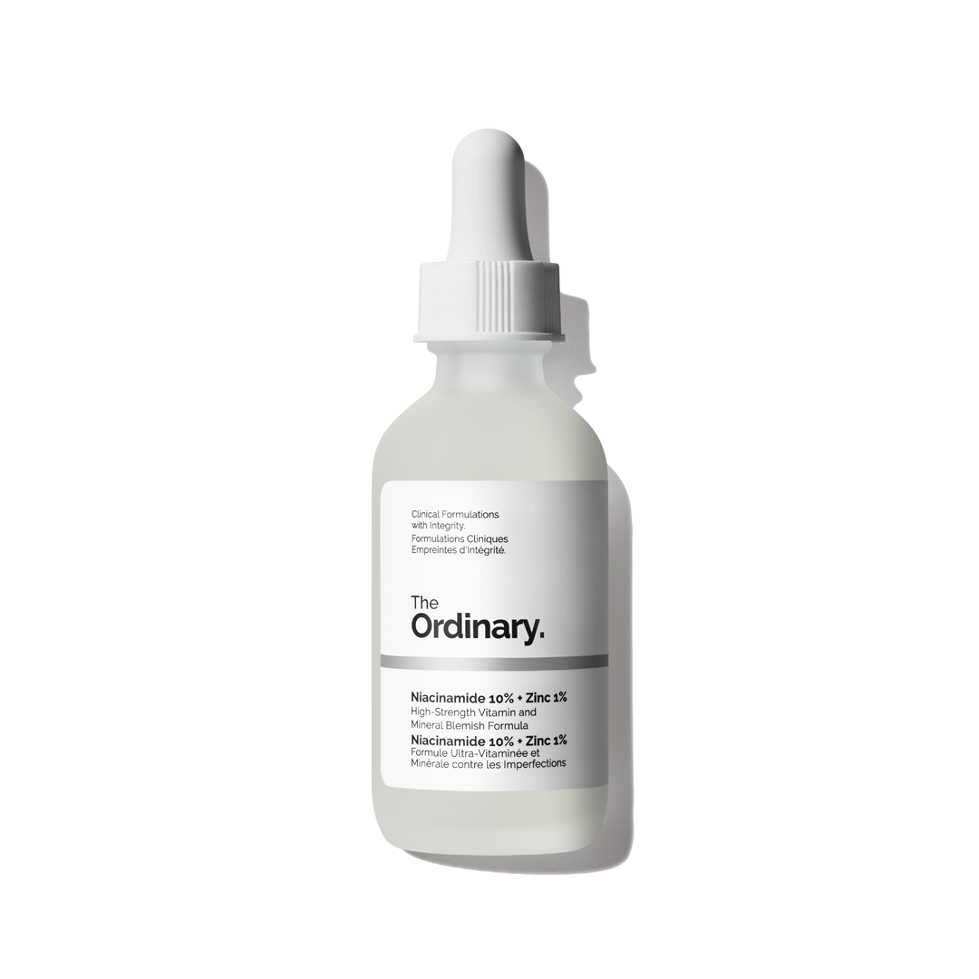 The Ordinary Niacinamide 10% + Zinc 1% — 60 ml — présentation du produit