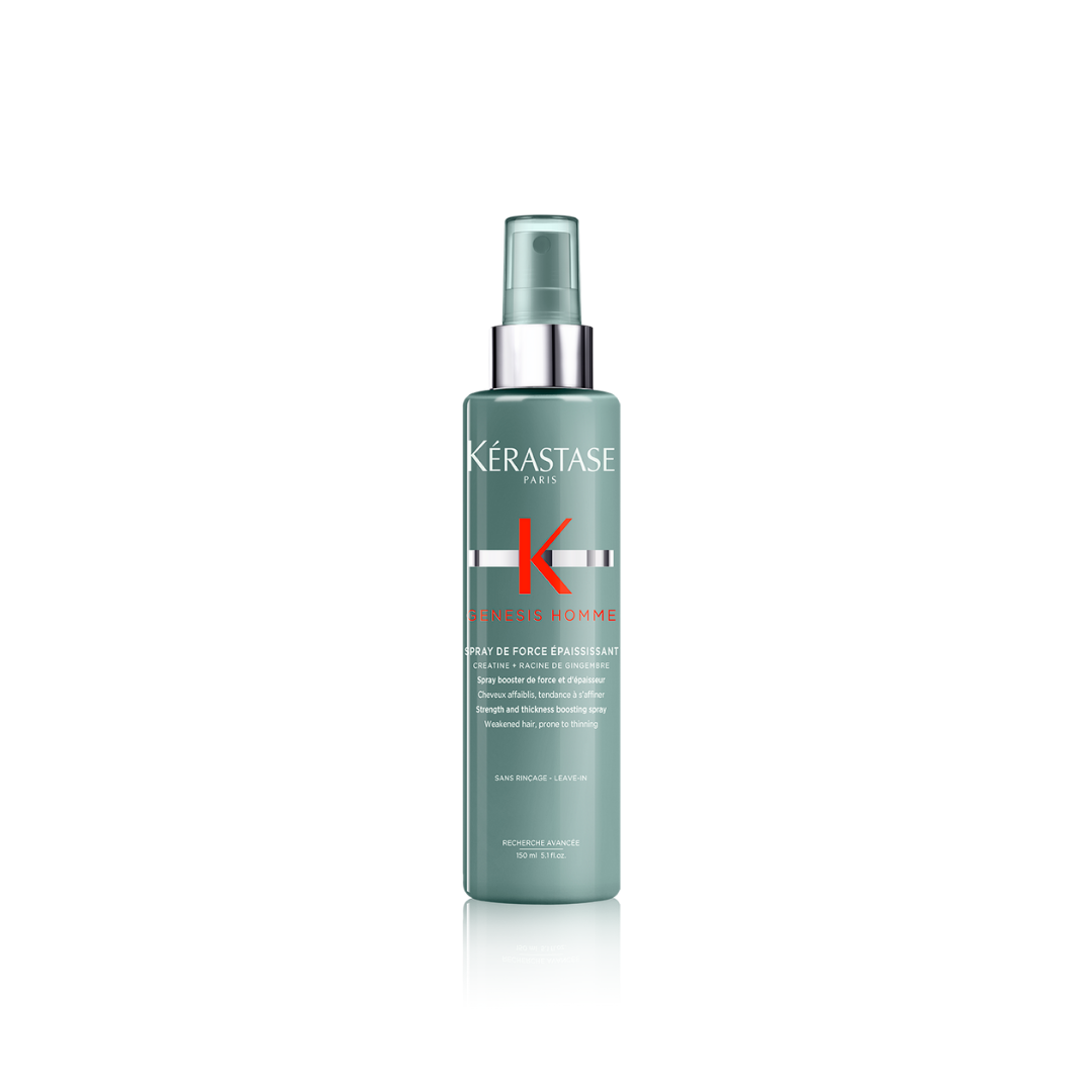 Kérastase Genesis Homme Spray de Force Épaississant 150ml – Spray Fortifiant Homme