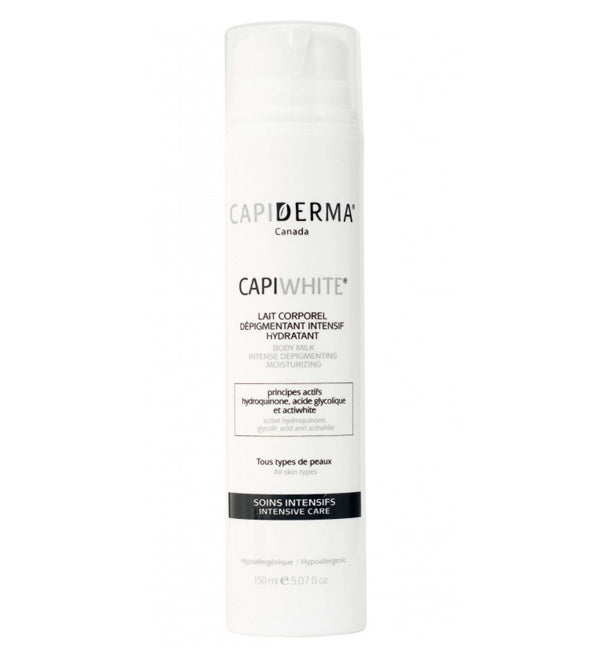 Capiderma – Lait corporel dépigmentant intensif hydratant – 150 ml