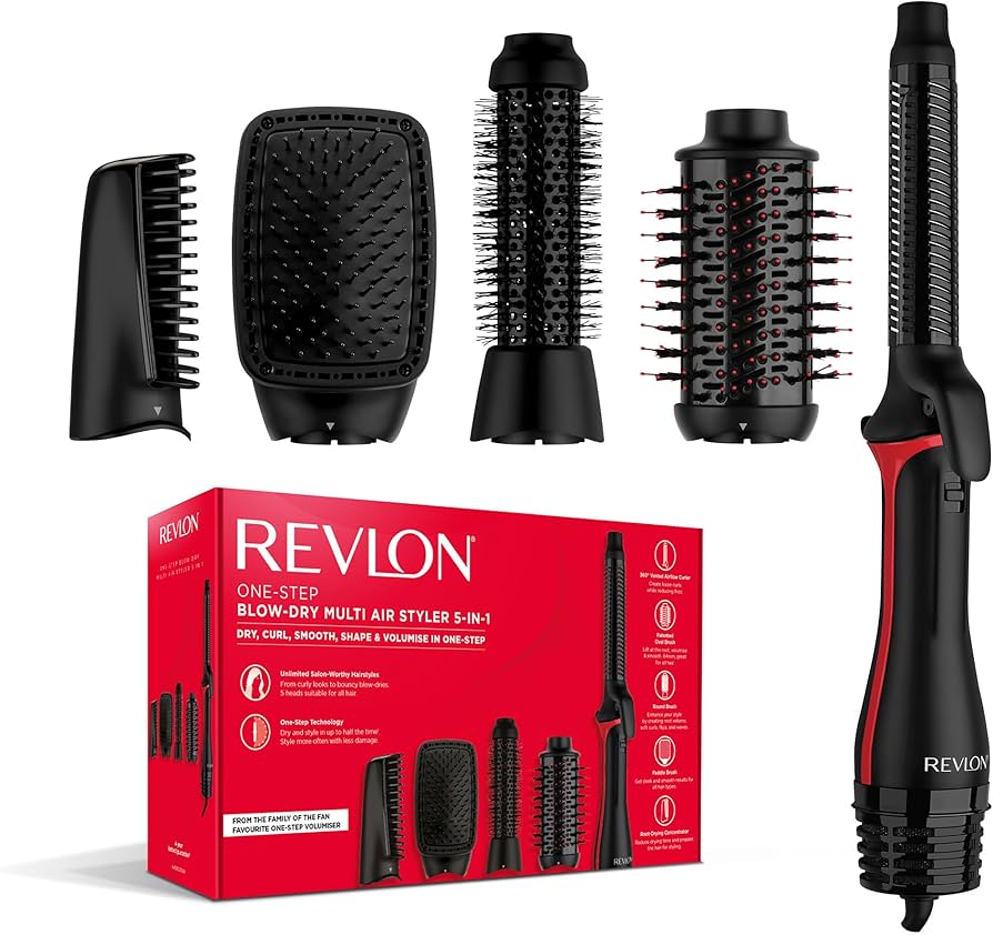 REVLON One-StepTM Blow-Dry Multi Air Styler 5-in-1