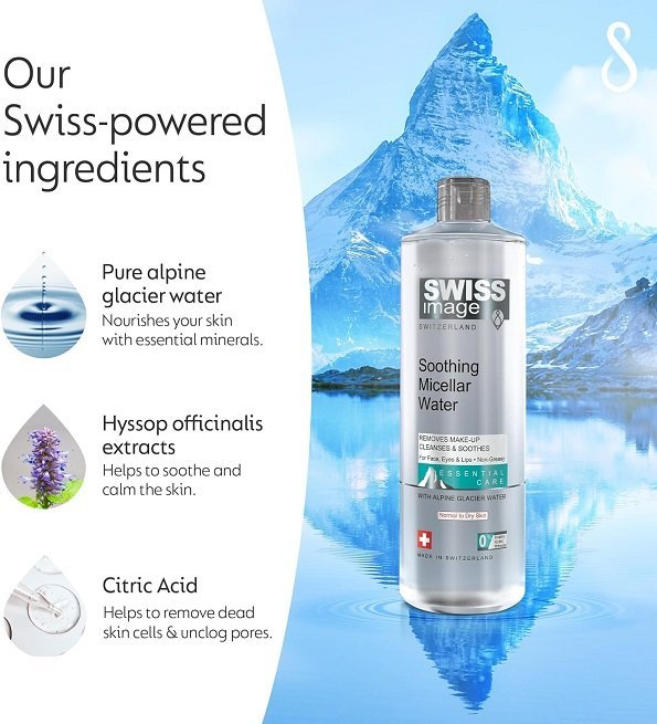 Swiss Image Essential Care Soothing Micellar Water 400 ml