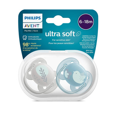 Avent Sucette Ultra Soft 6-18M Boy