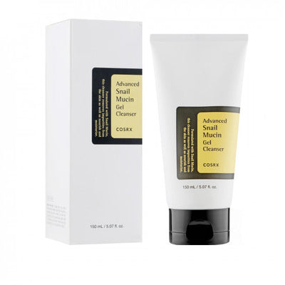 COSRX Advanced Snail Mucin Gel Cleanser 150 ml – Nettoyant visage hydratant et réparateur coréen