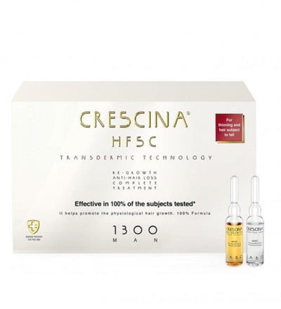Crescina Hfsc 1300 Man Complete Treatment Ampoules Anti-Chute X20