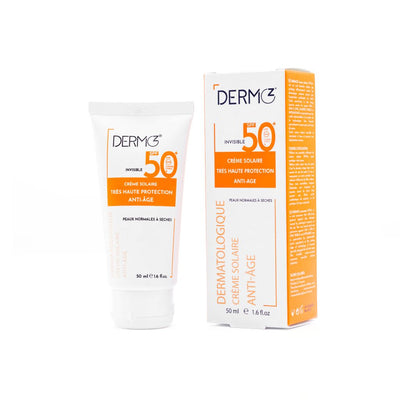 DERMOZ Crème Solaire TRÉS HAUTE PROTECTION SPF50+