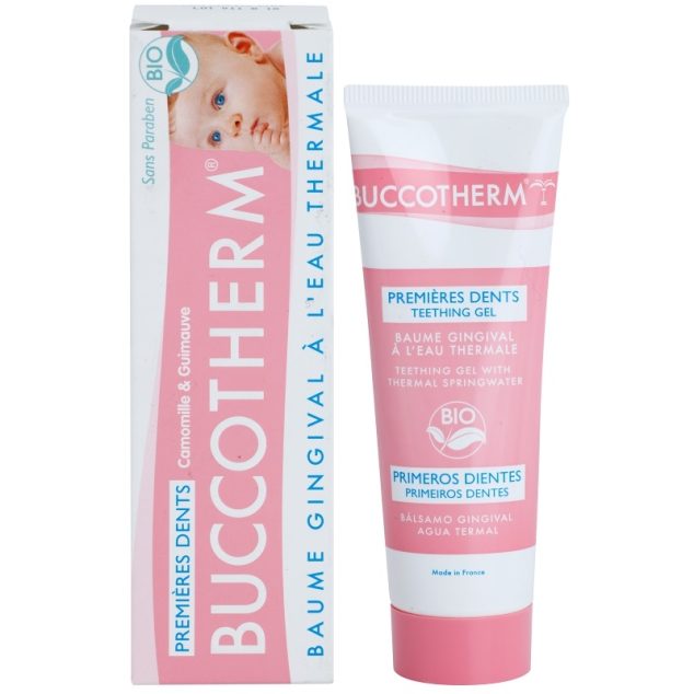 BUCCOTHERM baume 1eres dents bio sans notice 50ml