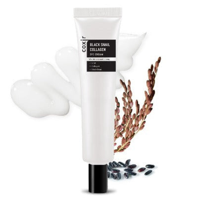 Coxir Black Snail Collagen Eye Cream 30ml – Soin Contour des Yeux Anti-Âge & Réparateur