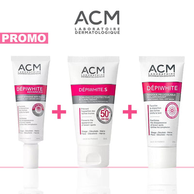 ACM Pack Depiwhite Trio Ultime Advanced Creme + Masque+ Ecran S Solaire