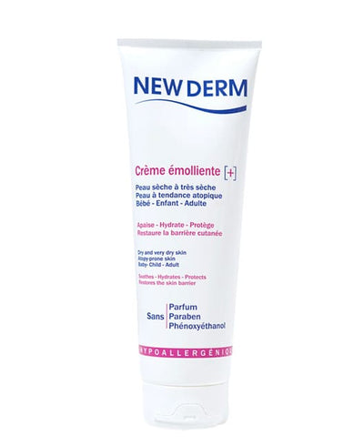 NEWDERM crème émolliente+ peau sèche à très sèche 250 ml