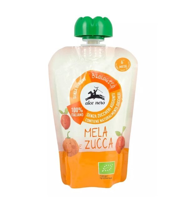ALCE NERO PUREE DE POMME ET DE COURGE 100G