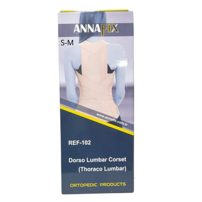 ANNAFIX Ceinture Dorso-Lombaire Taille 1 S-M REF-102