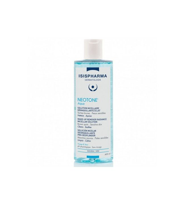 Isispharma Neotone Aqua Solution Micellaire Demaquillante Eclat 400Ml