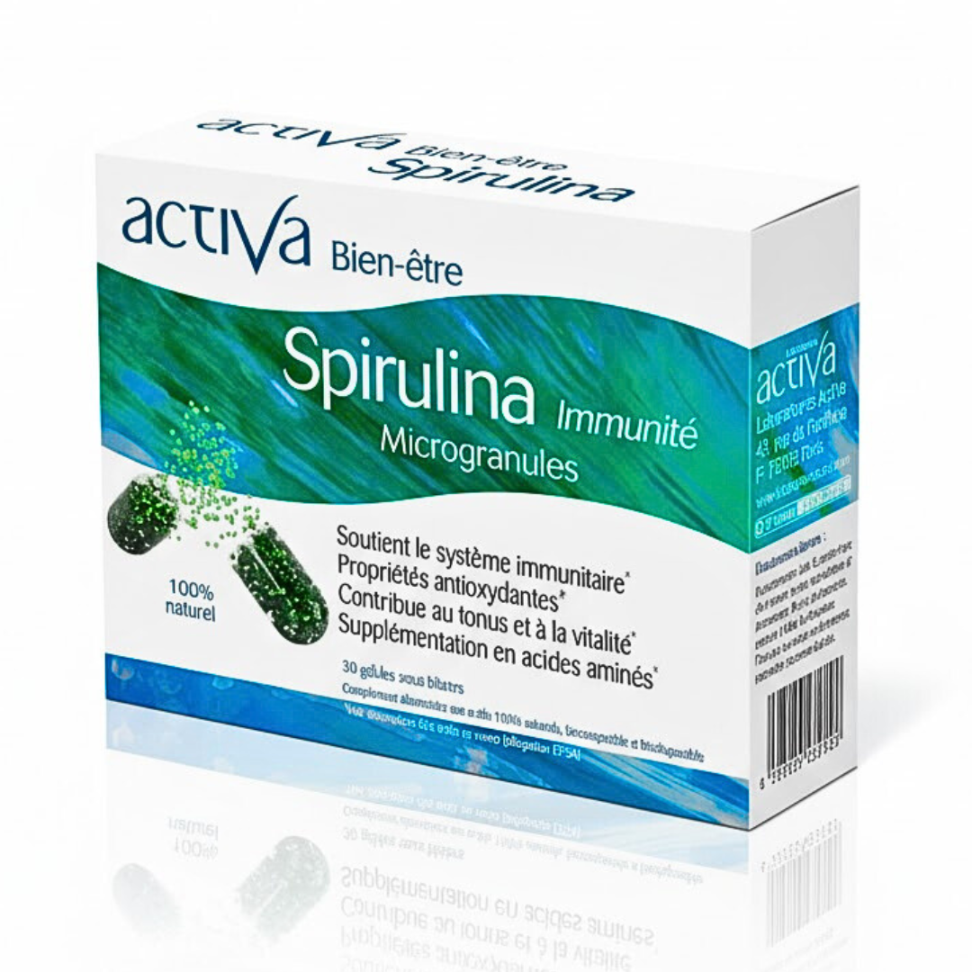 Activa Spirulina 30 Gelules