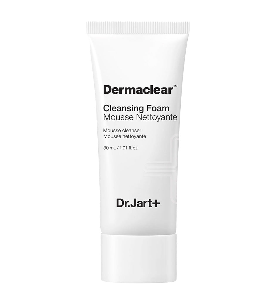 Dr. Jart+ Dermaclear™ Mousse Nettoyante Visage 30ml – Nettoyant Purifiant et Éclat Naturel