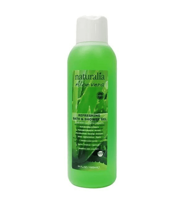 Naturalia Aloe Gel & bain douche flacon de 1000 ml