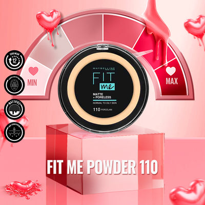 Maybelline - FIT ME PWD 110 FAIR IVORY