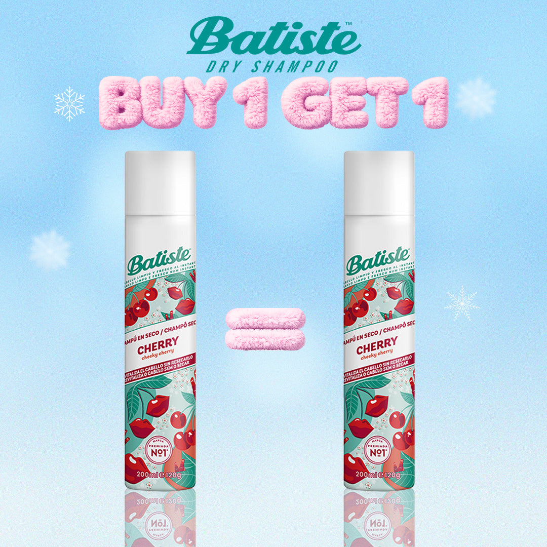 Batiste Shampooing Sec Cherry 200Ml - 1 Offert