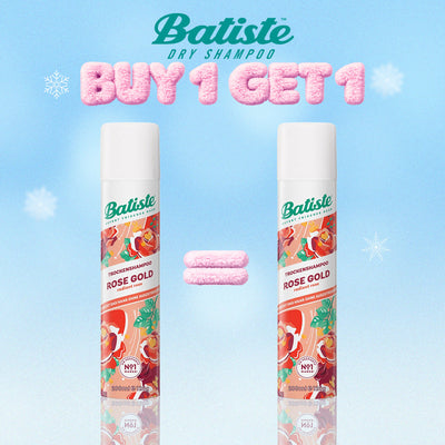 BATISTE SHAMPOOING SEC ROSE GOLD 200 ml - 1 OFFERT