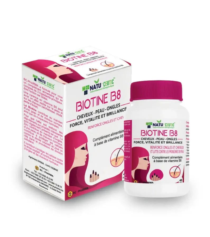 BIOTINE B8 Cheveux - Peau - Ongles Boite 40 Gélules