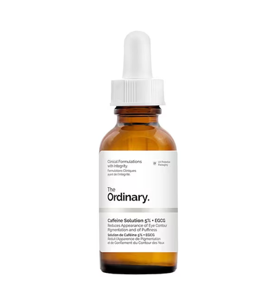 The Ordinary Caffeine Solution 5% + EGCG — 30 ml — présentation du produit