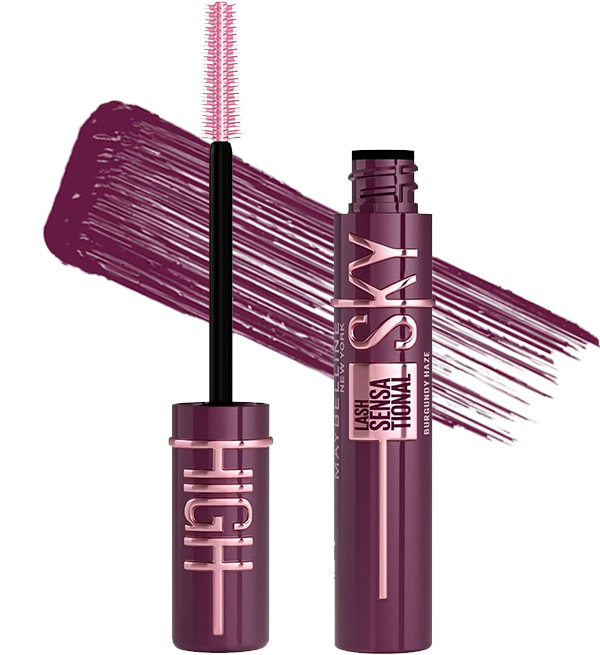 MAYBELLINE SKY HIGH Mascara Volume & Longueur BRUME BOURGOGNE