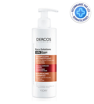 Vichy dercos kera-solutions shampooing reconstituant – 250 ml