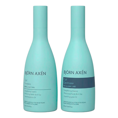 Bjorn Axen Curl Shampoing 250ml+Conditioner 250ml Pack