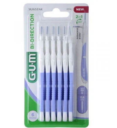 Gum Brossette Bi-Direction Ultra Micro-Fine 0,6 Mm