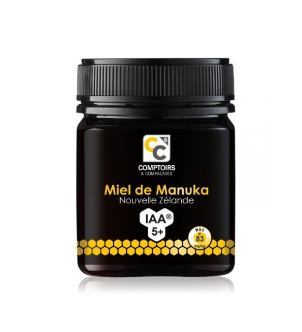 COMPTOIRS ET COMPAGNIES MIEL DE MANUKA IAA5+ MGO 83 250G