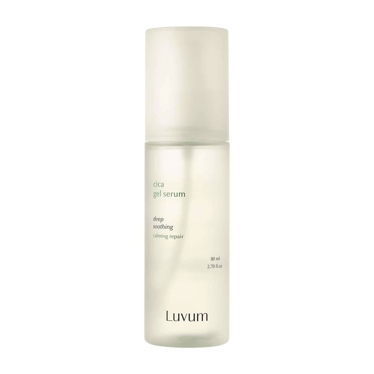 Luvum Calming Repair Cica Gel Serum 80ml – Sérum Apaisant & Réparateur à la Centella Asiatica