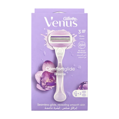 Gillette Venus ComfortGlide Breeze – Rasoir 2en1 – 3 Lames
