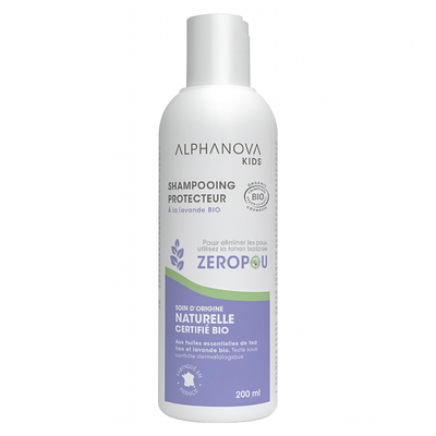 ALPHANOVA Kids Shampoing Protecteur Anti-Poux à la Lavande 200ml – Soin Enfant Naturel