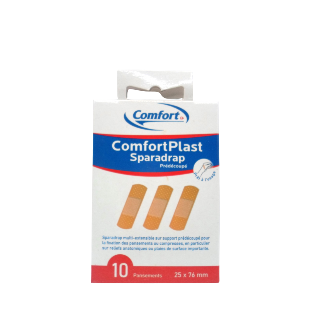 Comfort Plast Sparadrap Predecoupe 10 Pieces