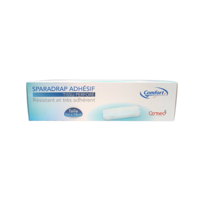 Comfort Sparadrap Adhesif Blanc 5m x 18cm