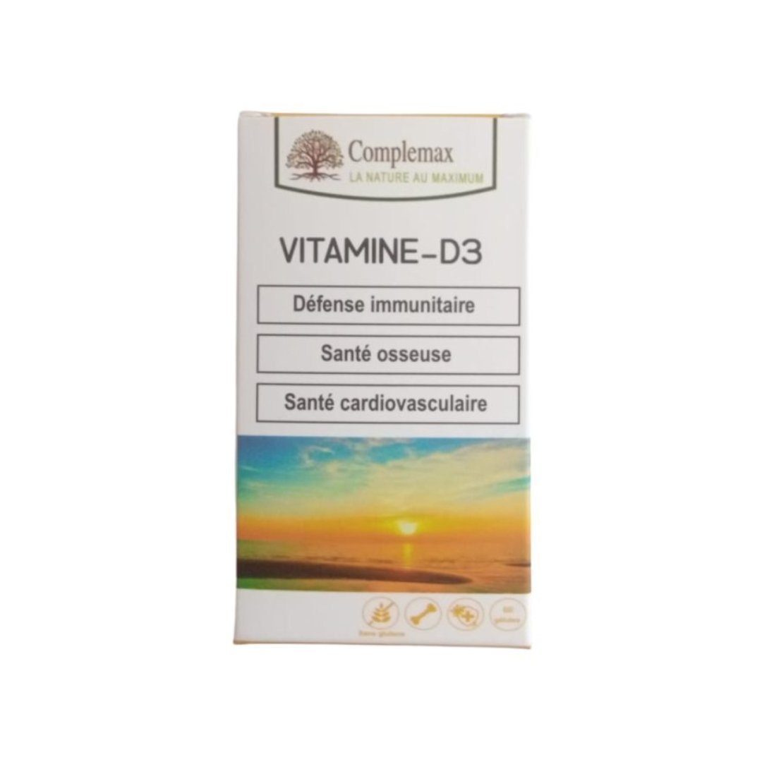 Complemax Vitamine – D3 60 gelules