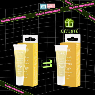 Ziaja Tropical D'Ananas Lip Gloss 12ml - Gommage À Lèvres d'ananas Offert