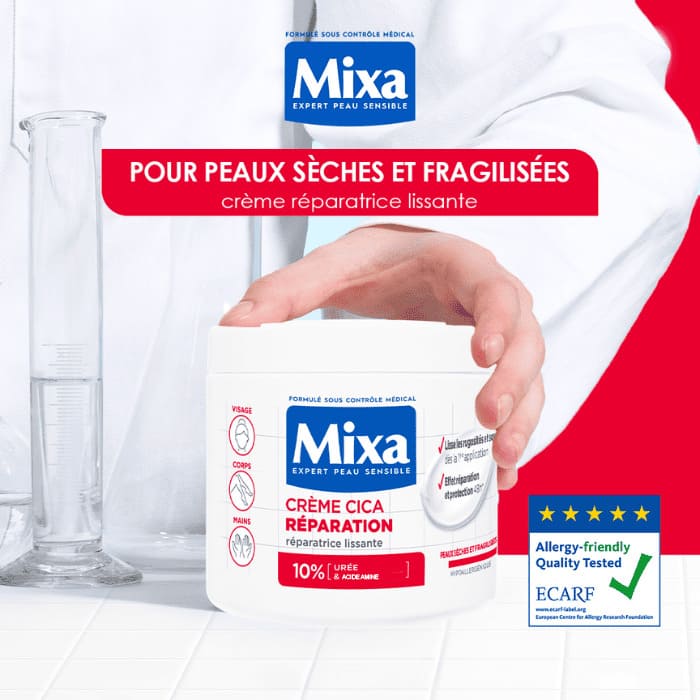 Mixa CRÈME CICA RÉPARATION RÉPARATRICE LISSANTE 400ML