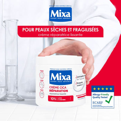 Mixa CRÈME CICA RÉPARATION RÉPARATRICE LISSANTE 400ML