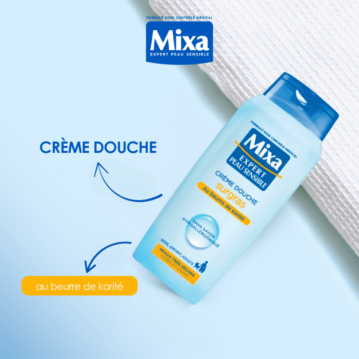 Mixa Crème Douche Surgras 400ml