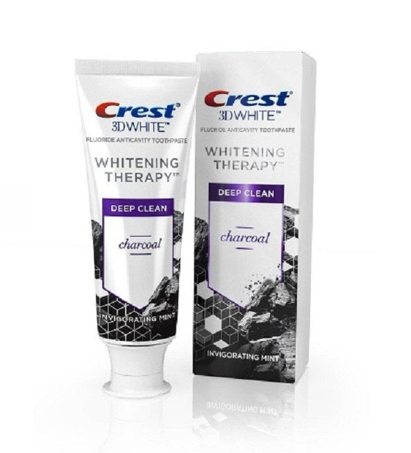 CREST 3D White Whitening Therapy Fluorure au Charbon de Bois 75ml