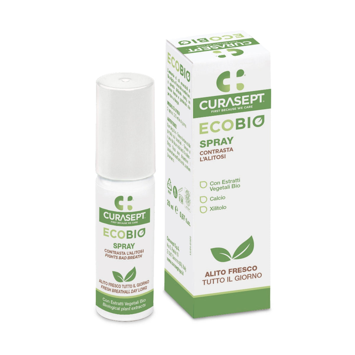 Curasept Spray Haleine Fraiche Bio Ecobio 20Ml