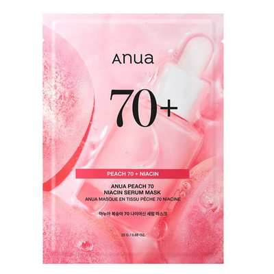 ANUA Peach 70% Niacin Serum Mask