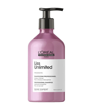 L’Oréal Professionnel Liss Unlimited Shampoing 500ml – Lissage & Brillance Anti-Frisottis
