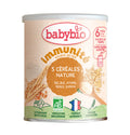 Babybio 5 Cereales Nature Ble Avoine Riz Seigle Quinoa 6 Mois Et + 200G