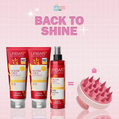 Urban Care Pack Twisted Shampooing + Après-Shampooing + Leave-In - Scalp Offerte